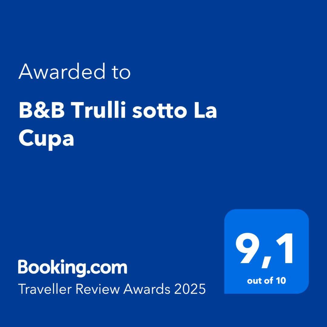 B&B Trulli Sotto La Cupa Martina Franca Exteriér fotografie